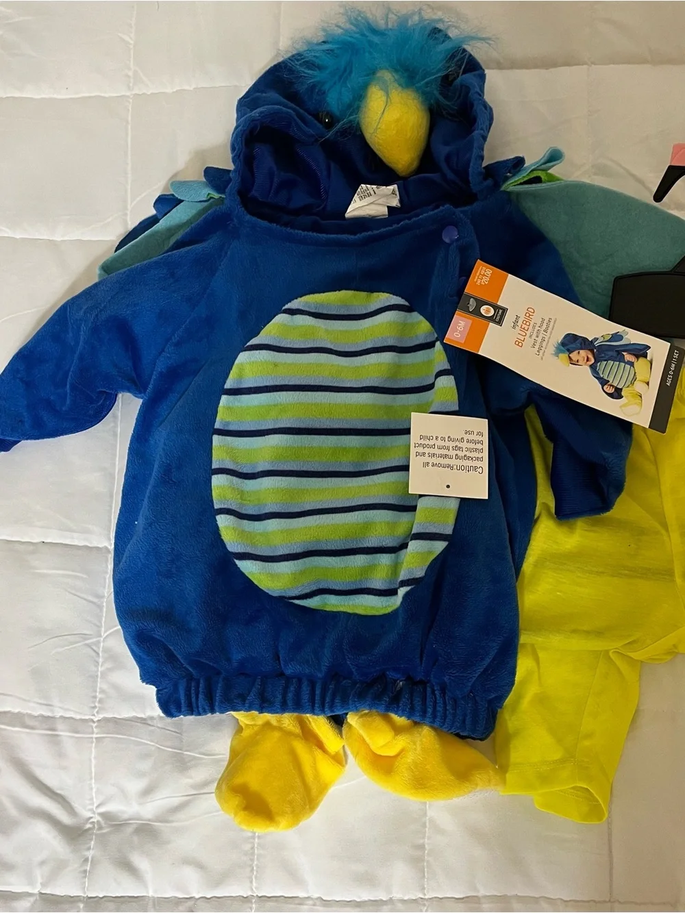 Halloween costume- baby blue bird- 0-6 months-NWT